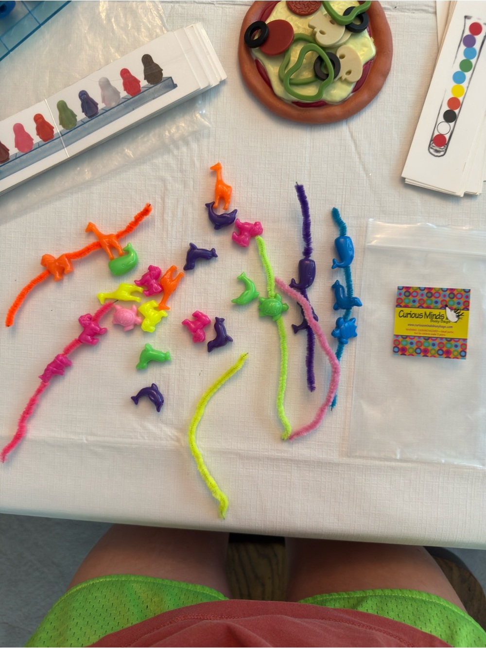 Kids Learning Manipulatives Set - Bright Multicolor - Picture 5 of 5
